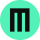 M logo