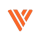 V logo
