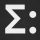 Σ: logo