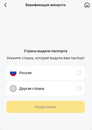 KYC в кошельке Алтын