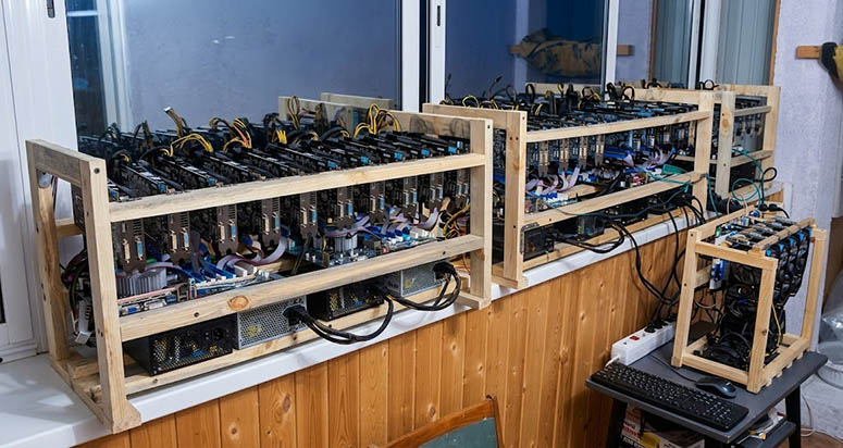 Оборудование для добычи цифровых монет