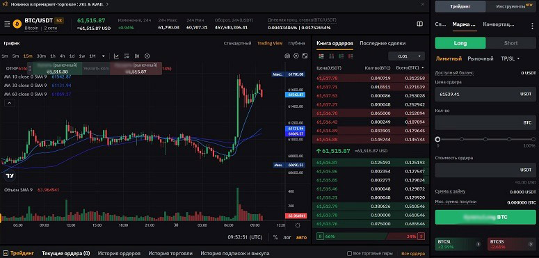 Криптовалютная биржа