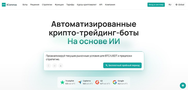 Платформа алгоритмического трейдинга