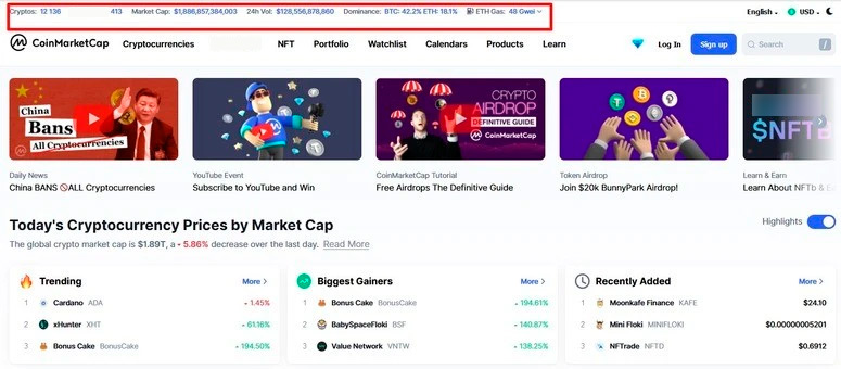 CoinMarketCap