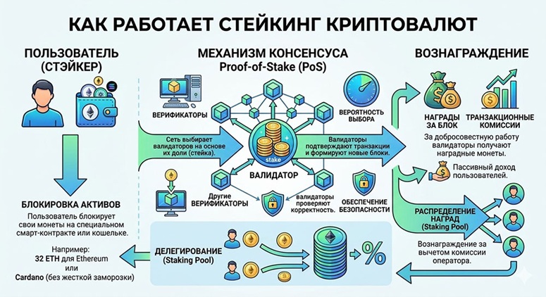 Механизм работы Proof-of-Stake
