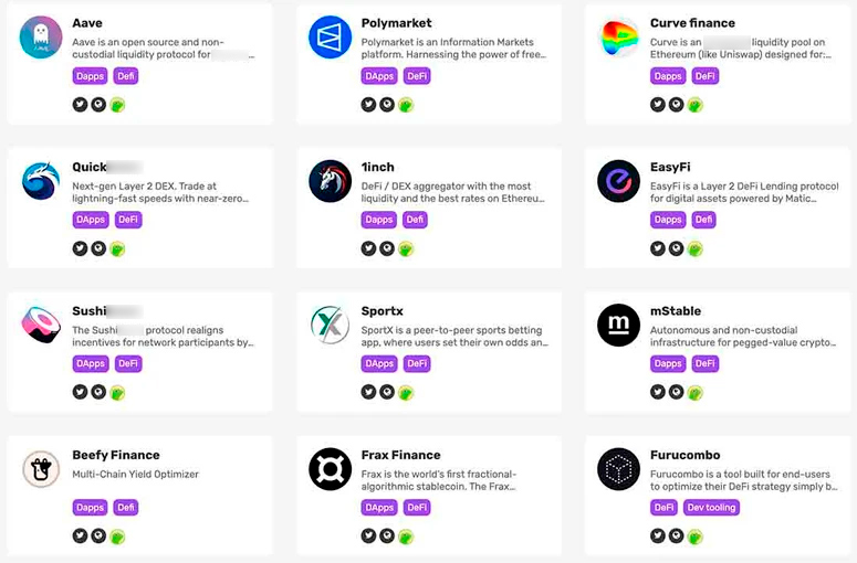 Партнеры Polygon