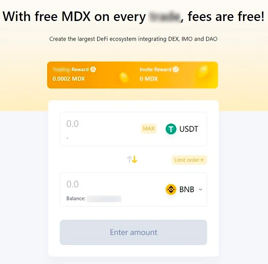 Обмен монет на платформе