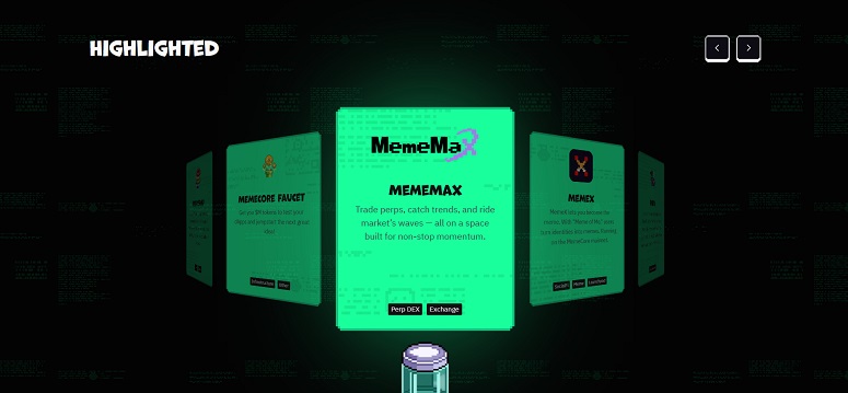 Страница с портфолио проектов