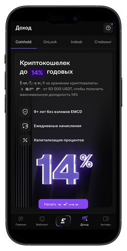 Раздел с доходами