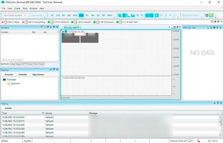 Десктопный терминал биржи FREE2EX