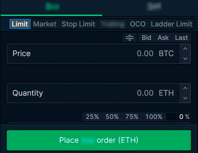 Разнообразие заявок на покупку и продажу монет