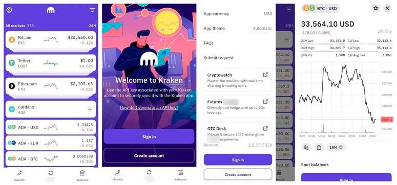 Подключение к мобильной криптобирже по API