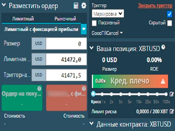 Лимитный тейк-профит