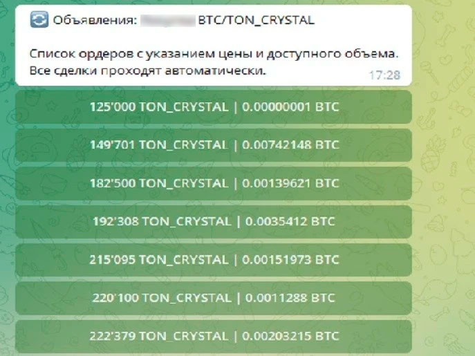 Интерфейс платформы