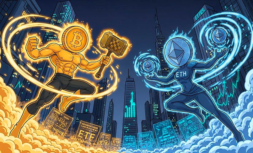 Bitcoin and Ethereum