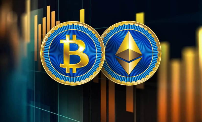 Биткоин и эфир