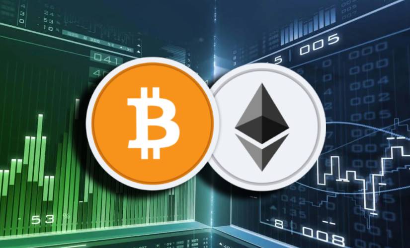 Биткоин и эфир