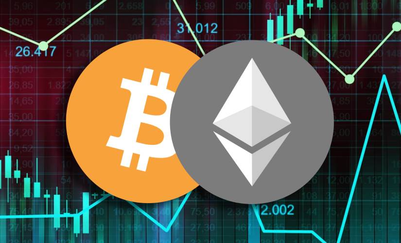 Биткоин и эфир