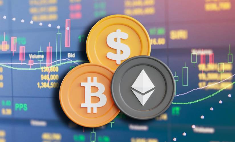 Биткоин и эфир