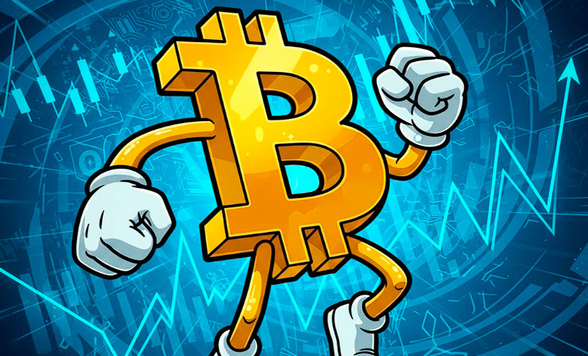 Биткоин растет