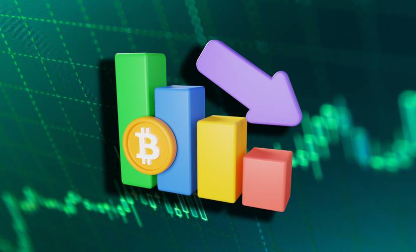 Падение биткоина