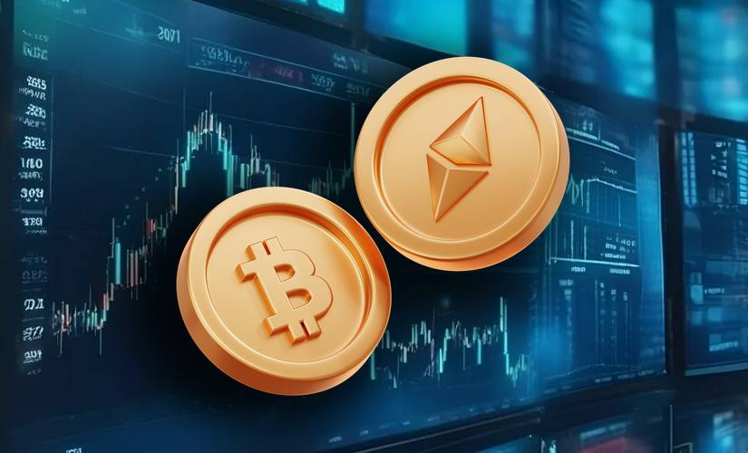 Биткоин и эфир