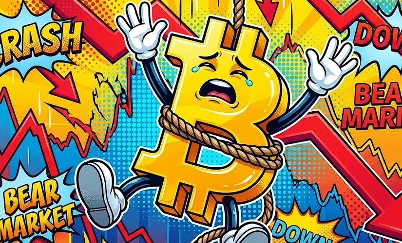 биткоин падает