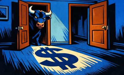 Бык и доллар