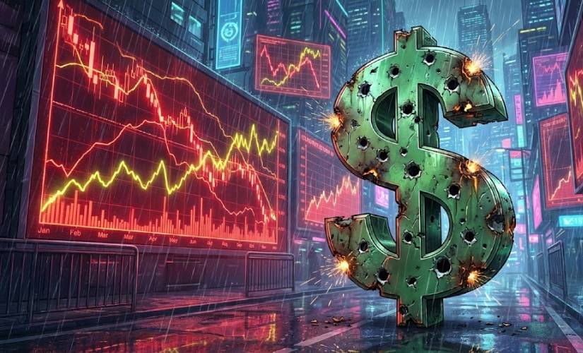 Доллар падение