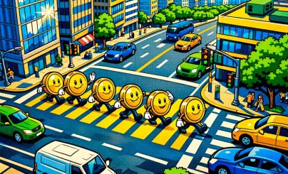 Монеты в городе