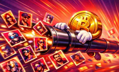 Биткоин на трубе