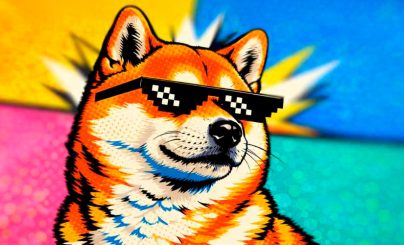 Поп арт шиба ину
