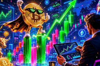 Биткоин растет