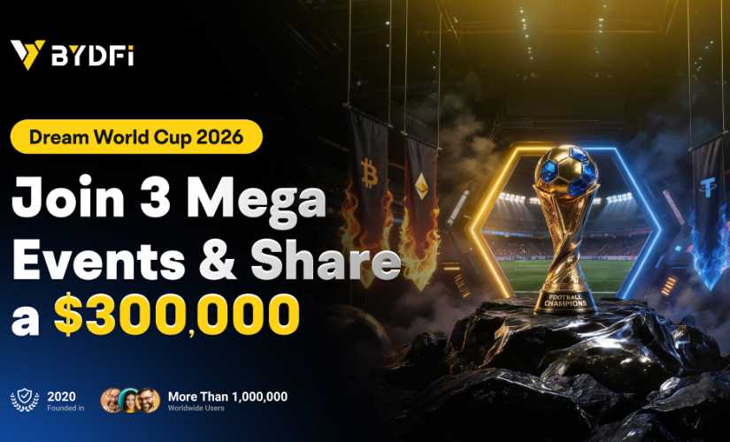 BYDFi представила масштабную акцию Dream World Cup 2026