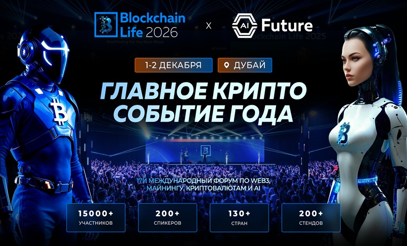 17-й международный форум Blockchain Life возвращается в Дубай 1-2 декабря