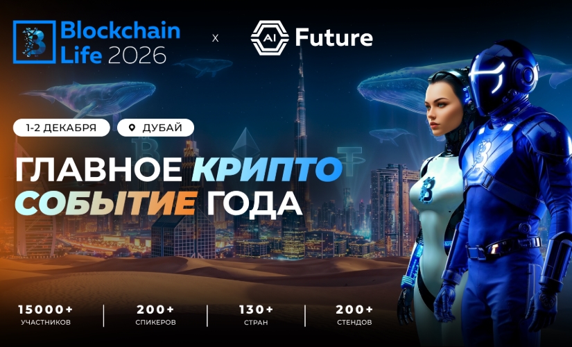 Blockchain Life возвращается в Дубай 1-2 декабря 2026 года