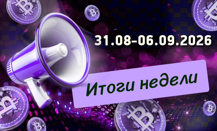 Дайджест криптовалютных новостей с 31 августа по 06 сентября 2026 года