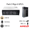 3 Rig Pack With 6 GPU\'s ETH 558MH/s