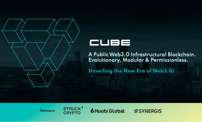 Huobi Global объявила об инвестициях в Cube в рамках стратегии развития экосистемы Web 3.0