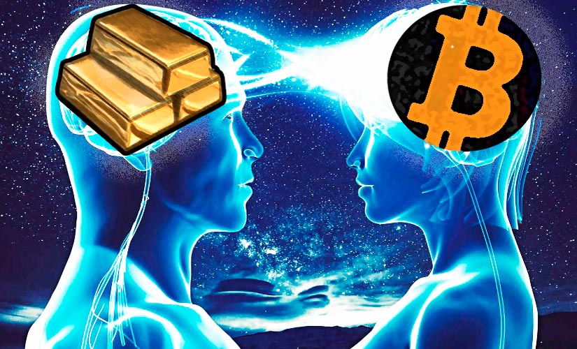 Корреляция биткоина и золота достигла годового экстремума