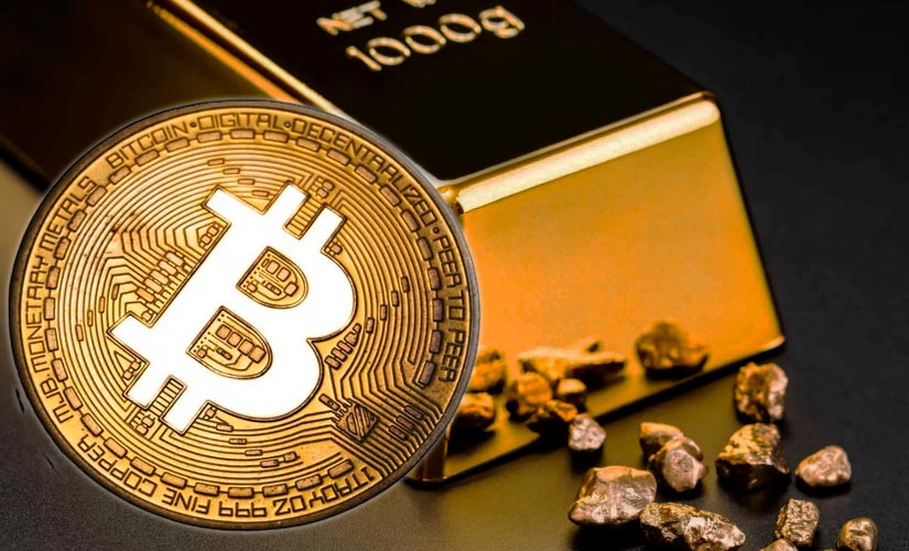 Флагман крипторынка в будущем может обойти золото