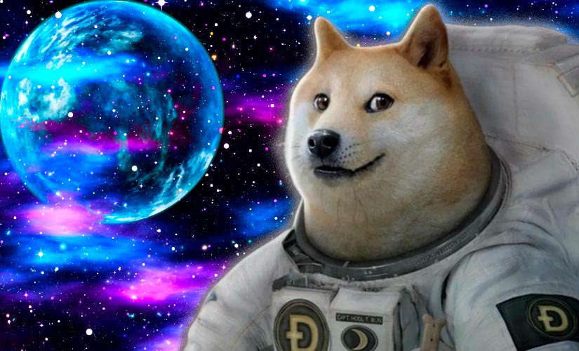 Dogecoin космос