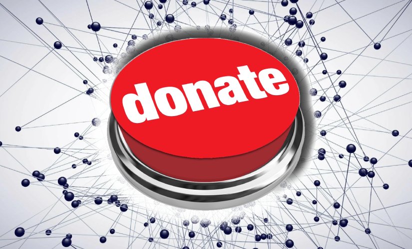 Донат кнопка
