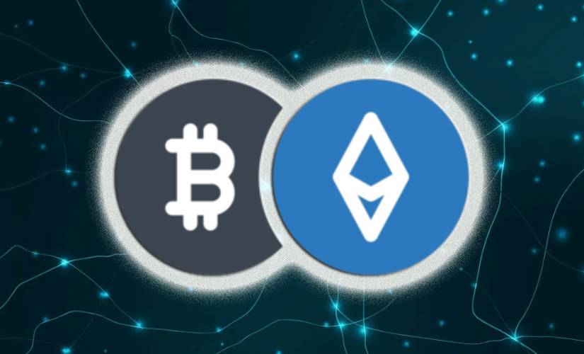 Биткоин и эфир