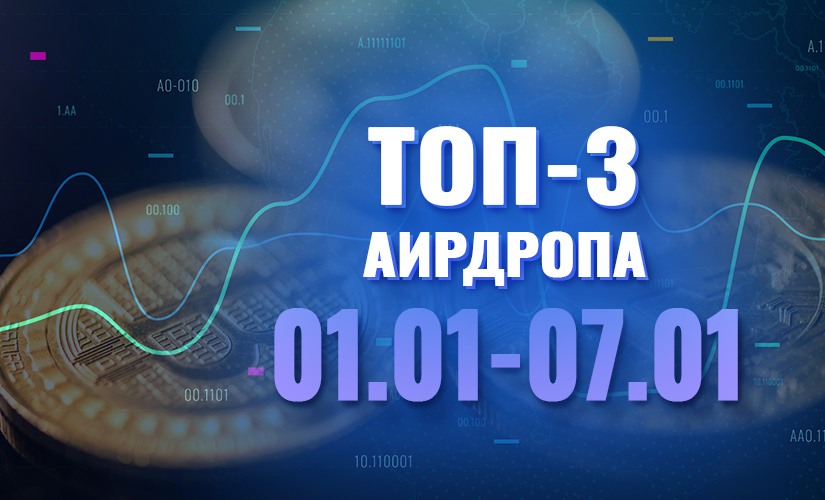 3 аирдропа с 1 по 7 января