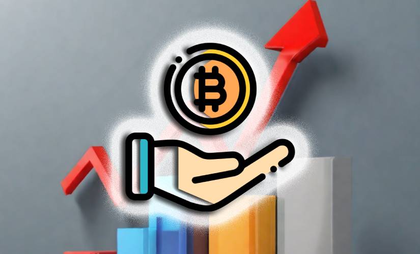 Рука биткоин