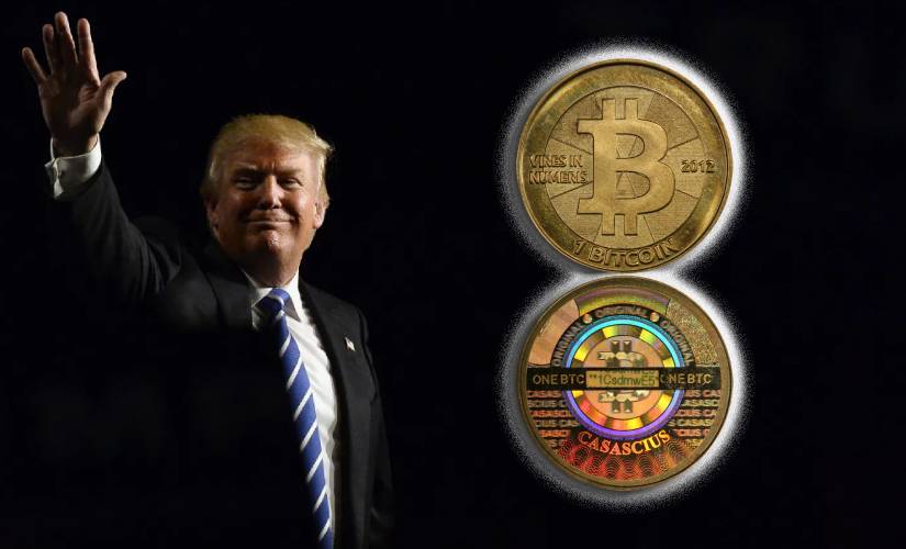 Трамп биткоины