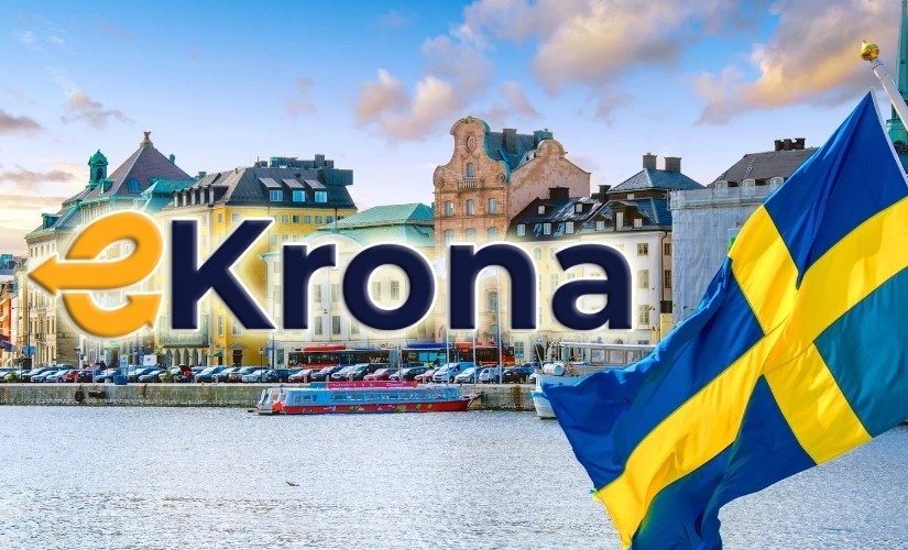 E-Krona. Швеция центр. Sweden's Central Bank.