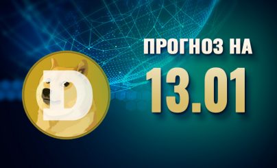 Dogecoin на 13 января 2024 года