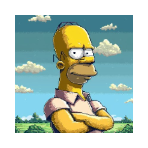 simpson in a memes world